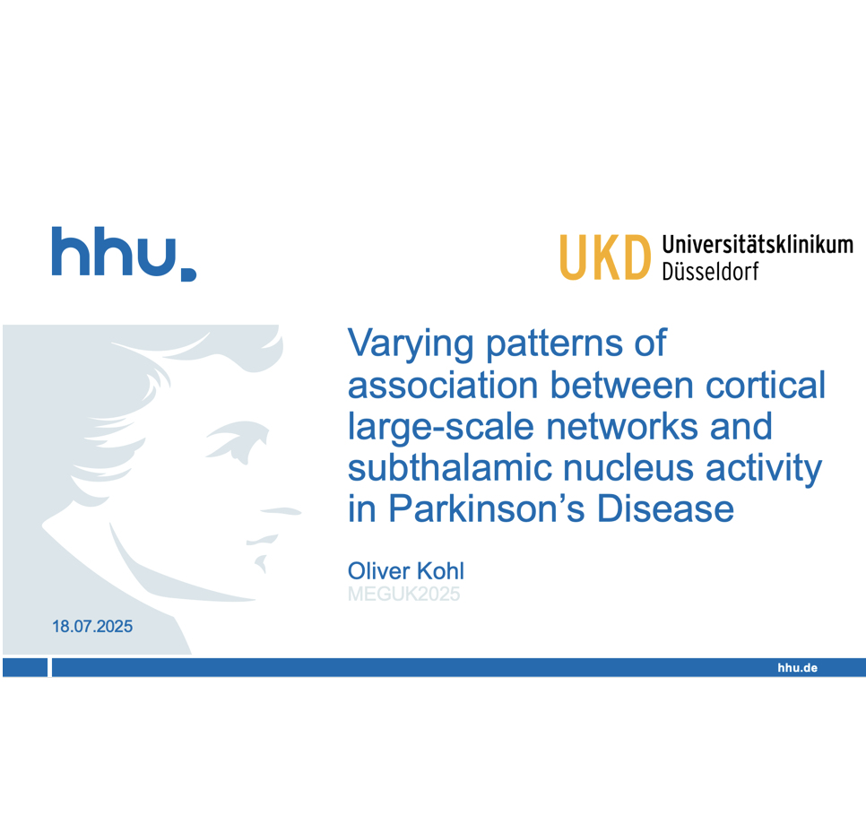 Oliver got a price for his talk at MEG-UKI 2025 !