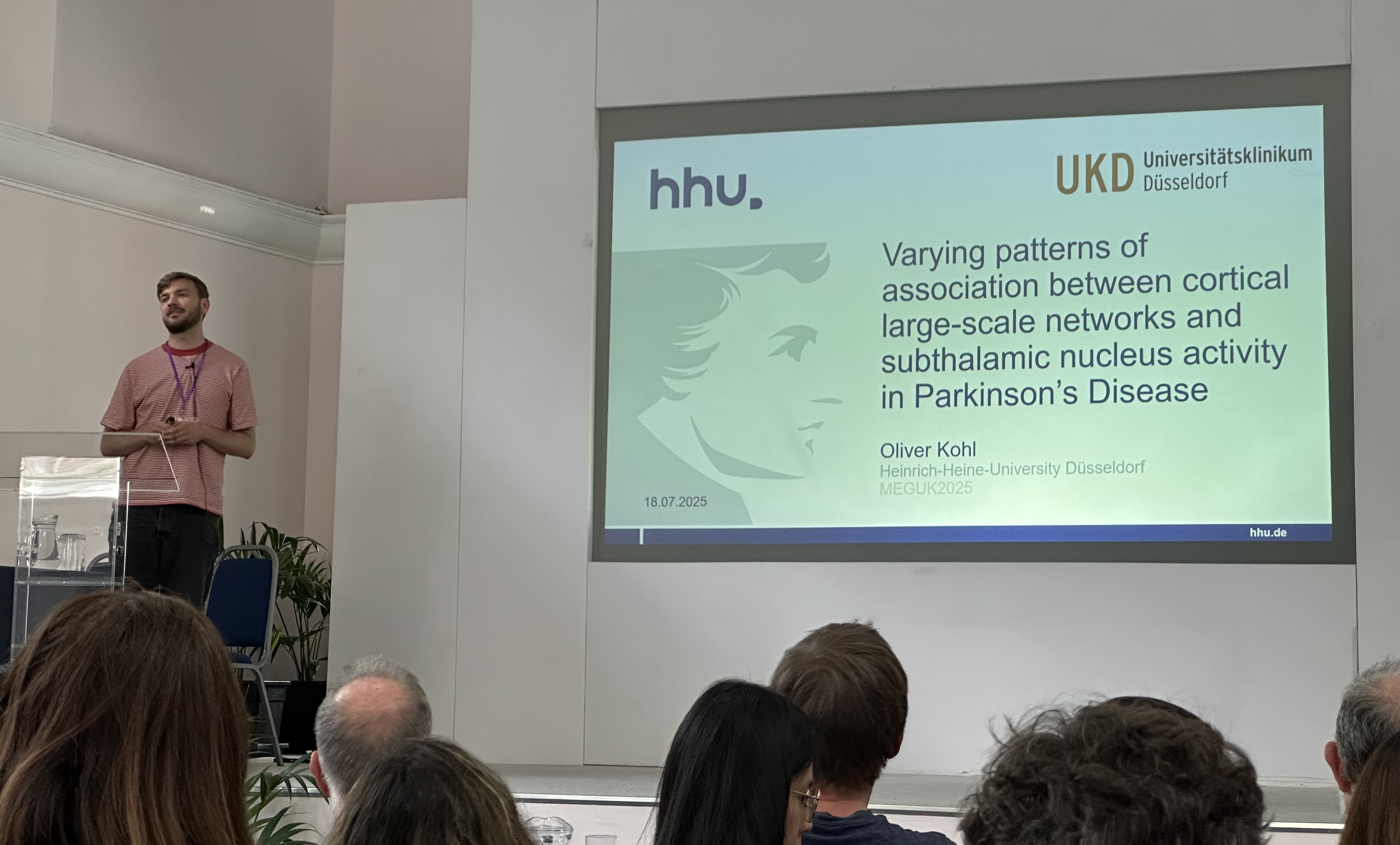 Oliver's presentation at MEG-UKI 2025.