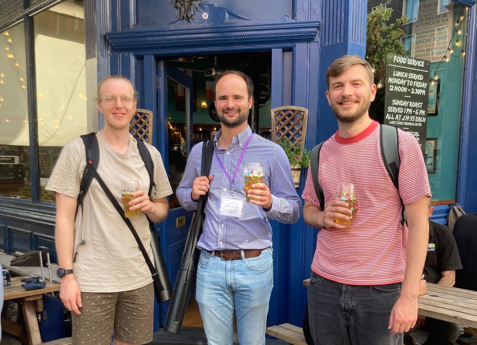 Oliver, Jan and Thomas go to MEG-UKI 2025